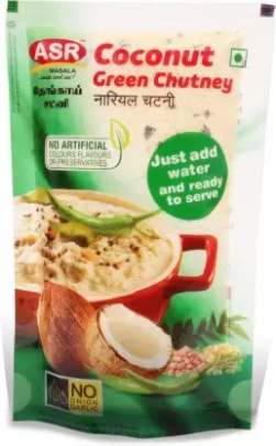 ASR Coconut Green chutney Chutney Powder  (2x100 g)