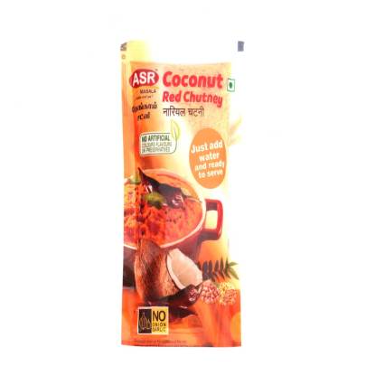 ASR Instant Chutney - Add Water and Ready to Serve Chutney for Idly / Dosa and Other Breakfast 90gm 