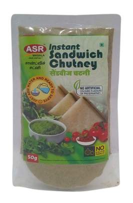 ASR Instant Sandwich Chutney, 50g Pouch