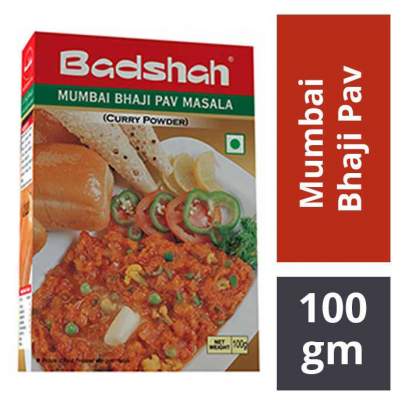 BADSHAH MUMBAI PAV BHAJI MASALA 100GM  