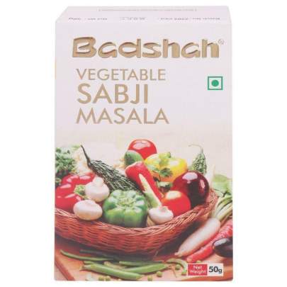 BADSHAH VEGETABLE SUBJI MASALA 50GM  