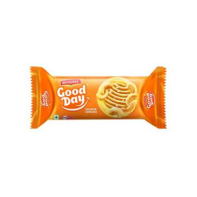 BRITANNIA GOOD DAY CASHEW COOKIES  120G