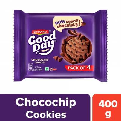 BRITANNIA GOOD DAY CHOCHOCHIP COOKIES 400G