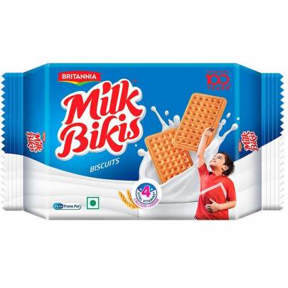 BRITANNIA MILK BIKIS BISCULTS 100G*5UNITS