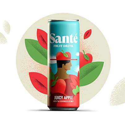 BUDWEISER  SANTE  APPLE  250ML