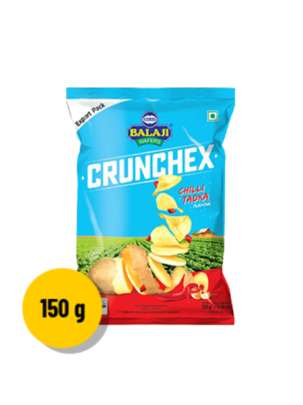 Balaji Crunchex Chilli Tadka Lavour Wafer 150gm