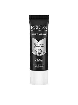 Bright Miracle Detox Facewash with 10X Power of Charcoal - 15g