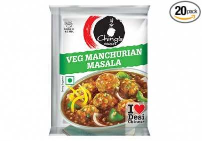 CAPITAL FOODS SCHING S  VEG MANCHURIAN 20GM