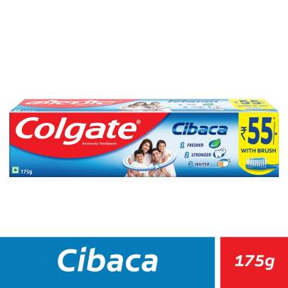 COLGATE CIBACA TOOTHPASTE 175GMX2N