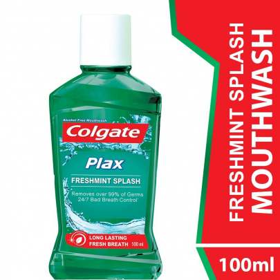 COLGATE MAXFRESH MOUTHWASH PEPPERMINT 100ML