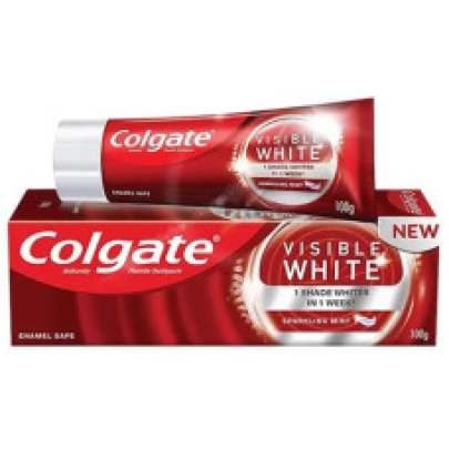 Colgate Toothpaste Visible White Mint 100G