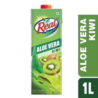 DABUR REAL ALOE VERA +KIWI 1LTR