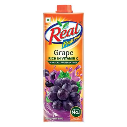 DABUR REAL GRAPE 1LTR