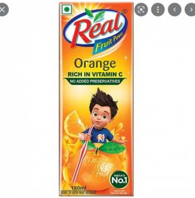 DABUR REAL ORANGE RICH IN VITAMIN C
