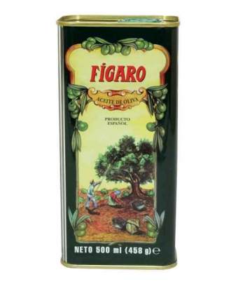 DEOLEO FIGARO 500 ML TIN IDIBLE OLIVE OIL  