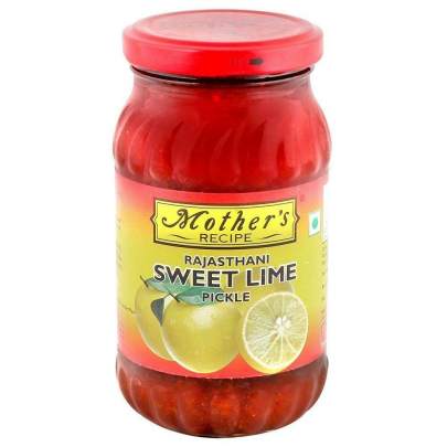 DESAI FOODS MOTHERS RAJASTHANI SWEET LIME PICKLE MRP 130