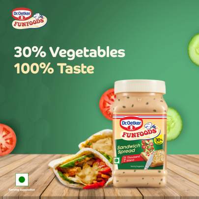 DR OETKER SANDWICH SPREAD VEG THOUSANDISLAND 250G