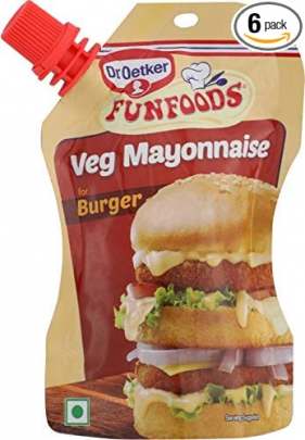 DR OETKER VEG MAYONNAISE BURGER 100G