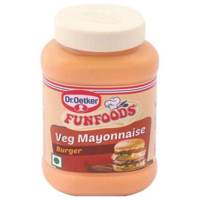 DR OETKER VEG MAYONNAISE BURGER 250G