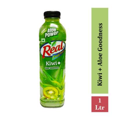 Dabur Real Fruit Power Kiwi + Aloe Goodness - 1 ltr