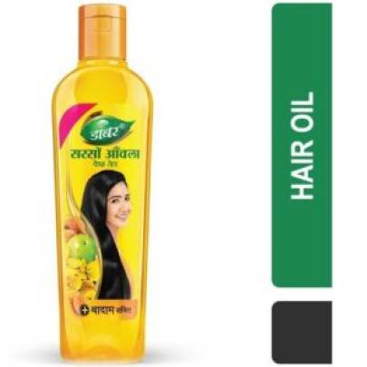 Dabur sarso kesh tel 300ml