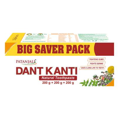 Dant Kanti Natural(200gx3) Big Saver Pack