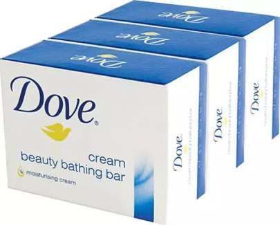 Dove Cream Bar mosturiMoizing Soap, 3 pices x 75g