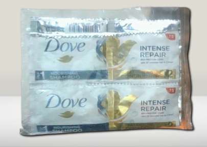 Dove Intense Repair Bio-Protein care upto 2x smoother hair in 2 steps , (5.5 ml + 5.5 ml)