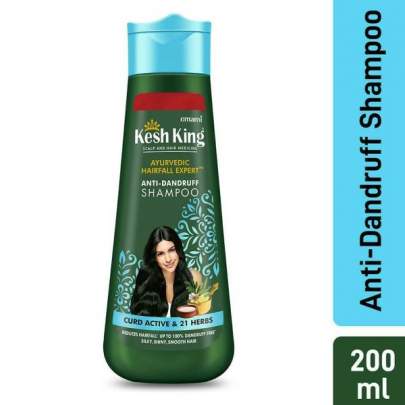 EMAMI KESH KING AYURVEDIC HAIRFALL EXPERT ANTI DANDRUFF SHAMPOO 200ML