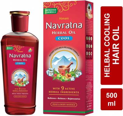 EMAMI NAVRATNA AYURVEDIC OIL COOL 500ML
