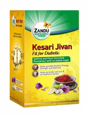 EMAMI ZANDU KESARI JIVAN FIT FOR DIABETIC 450GM
