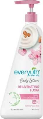 Everyuth Naturals Rejuvenating Flora Body Lotion  (500 ml)