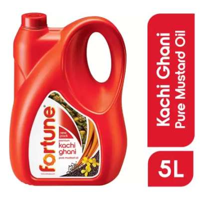 Fortune kachi Ghani Mustard oil 5 L