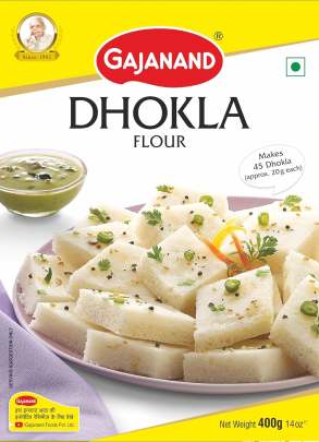 GAJANAND Dhokla Instant Ready Mix, 400g