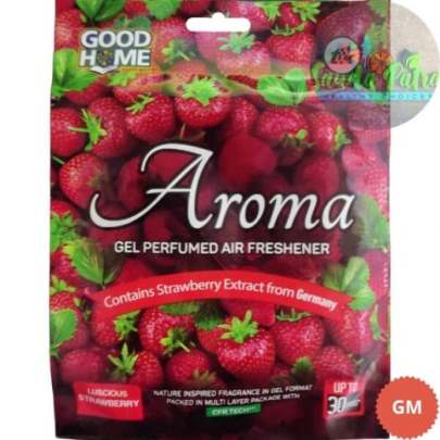GOOD HOME AROMA-LUSCIOUS STRAWBERRY POCKET AIR FRESHNER, 10GM