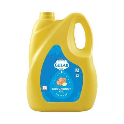 GULAB GROUNDNUT OIL 5 LTR POUCH