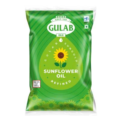 GULAB SUNFLOWER OIL 1 LTR POUCH