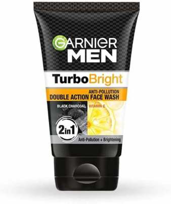 Garnier Men, Turbo Bright, Acnofight facewash, 50g