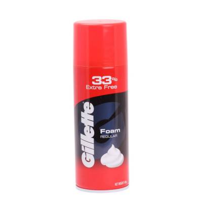  Gillette Classic Regular Pre Shave Foam, 418g with 33% Extra Free