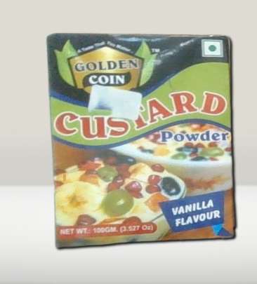 Golden Coin Custard Powder Vanilla Flavour , 100 g 