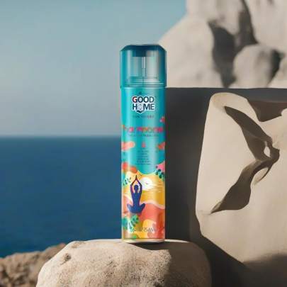 Good Home Room Freshener Spray Harmony Freshens Air Premium Fragrance Long Lasting Freshness, 130 g