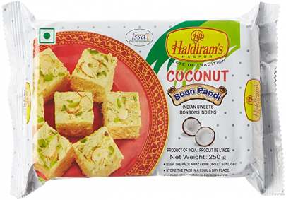 HALDIRAMS COCONUT SOAN PAPDI  250GM