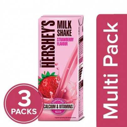 HERSHEYS MILK SHAKE STRAWBERRY FLAVOUR 200ML