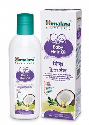 HIMALAYA BABY HAIR OIL 200ML (DUAL LANGUAGE)