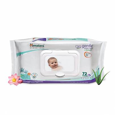 HIMALAYA GENTLE BABY WIPES 72WIPES +72WIPES