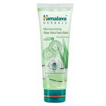 HIMALAYA MOISTURIZING ALOE VERA FACE WASH 50ML