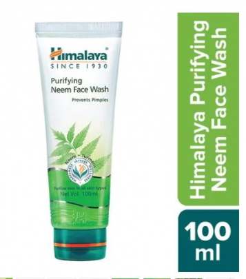 HIMALAYA PURIFYING NEEM FACE WASH 100ML