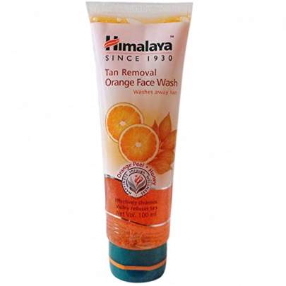 HIMALAYA TAN REMOVAL ORANGE FACE WASH 100ML
