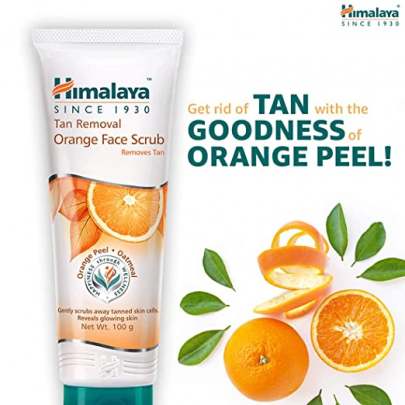 HIMALAYA TAN REMOVAL ORANGE FACE SCRUB 50G