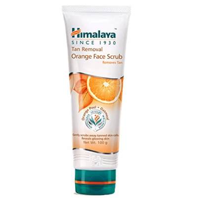 HIMALAYA TAN REMOVAL ORANGE FACE SCRUB100G